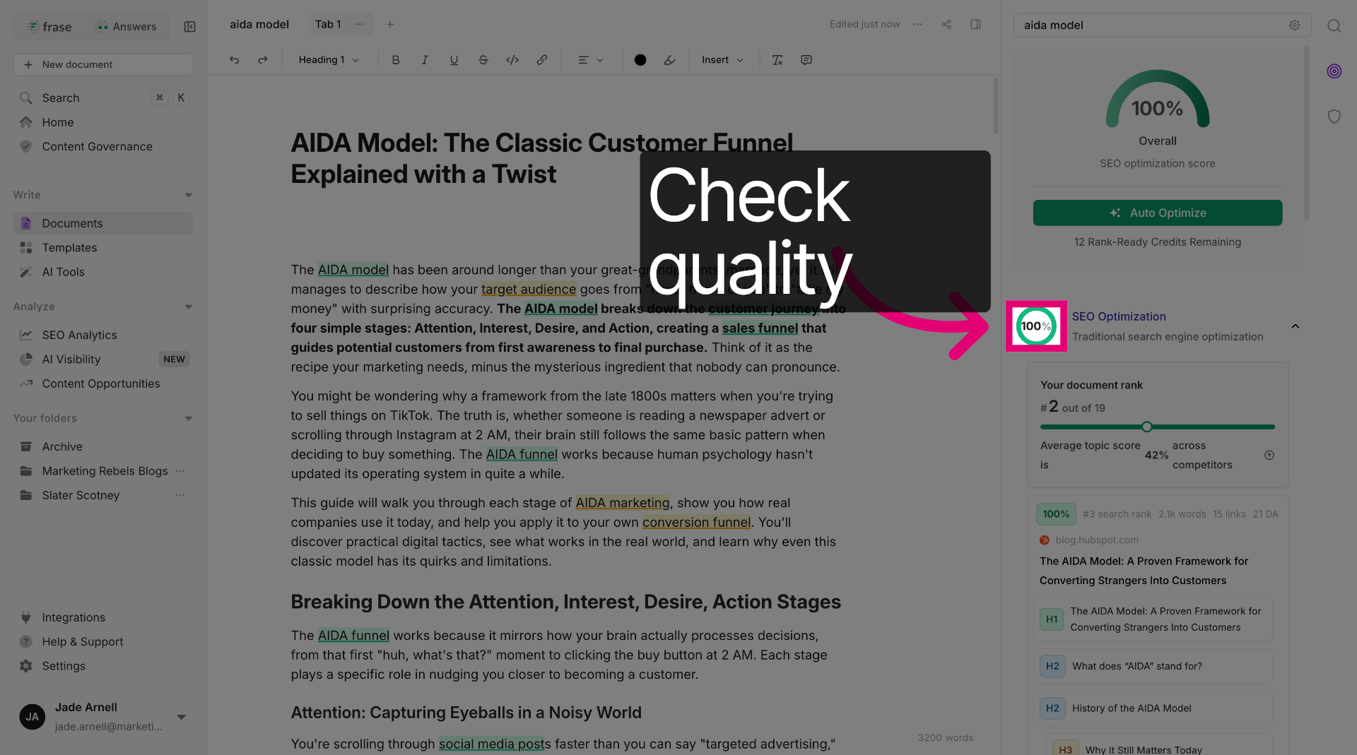 Check Content Quality