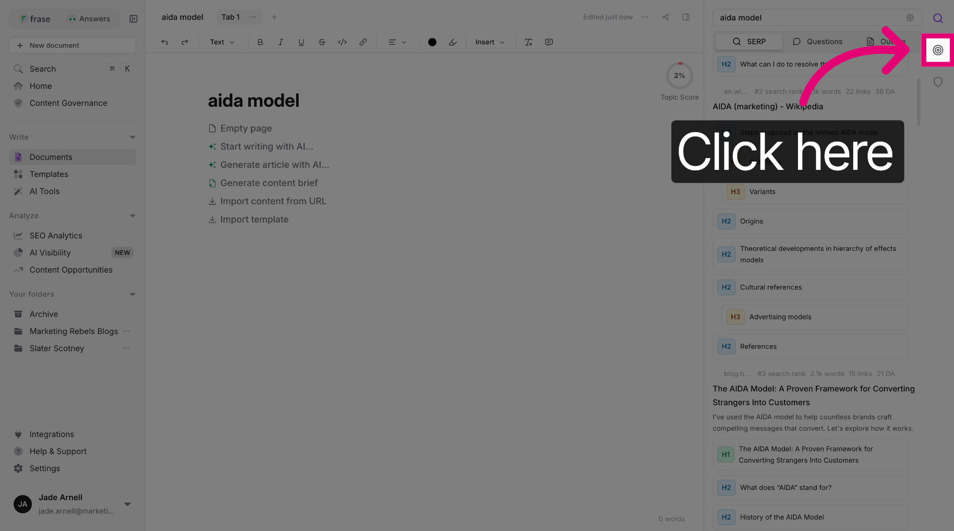 Access SEO Optimization Options